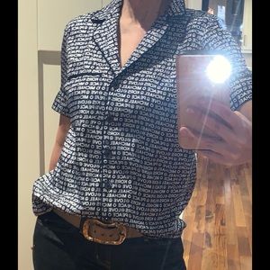 Michael Kors silk shirt